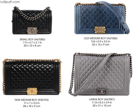 chanel le boy celebrities|chanel boy different sizes.